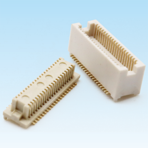 0.5mm 合高3.0-5.0 单槽直插 公母座 板对板连接器