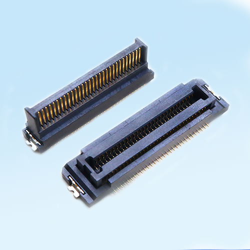 0.8mm 合高12.75 浮动式板对板连接器  直插公母座