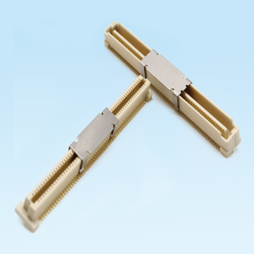 0.8mm 合高5.0 AMP 公母座 板对板连接器