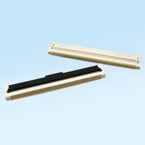 0.5mm 96P 翻盖下接 H2.1 镀金 FPC连接器