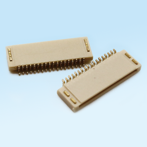 0.5mm 无锁式 双面接 H1.2 FPC连接器