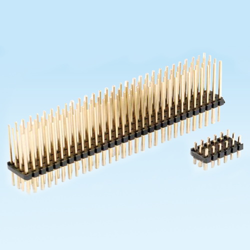 肃北排针 2.0mm 可定制3-4排 H=1.0、1.5、2.0 连接器