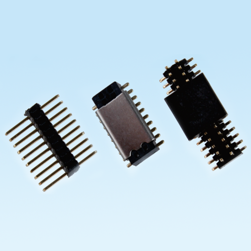 排针 0.8mm 单 双排 贴片 插件 连接器 