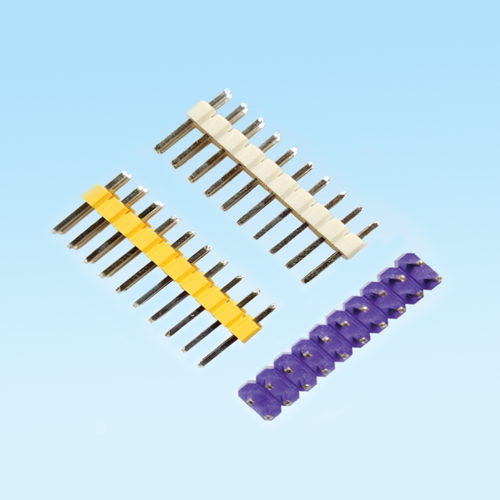 排针 1.0、1.27、2.0、2.54mm 单 双排 定制颜色