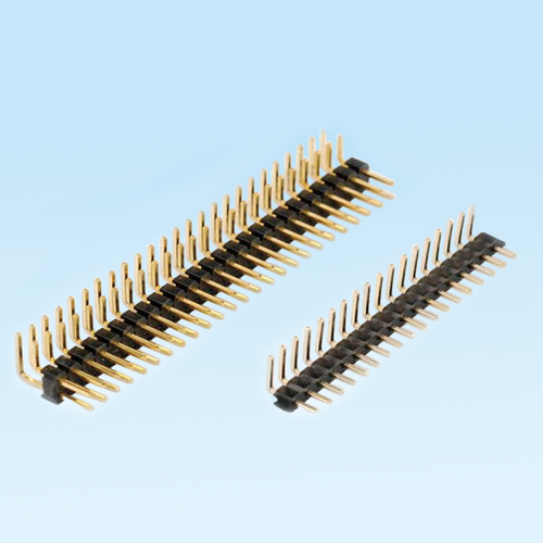 肃北排针 2.0mm 单 双排 DIP 双塑 弯针插件 连接器
