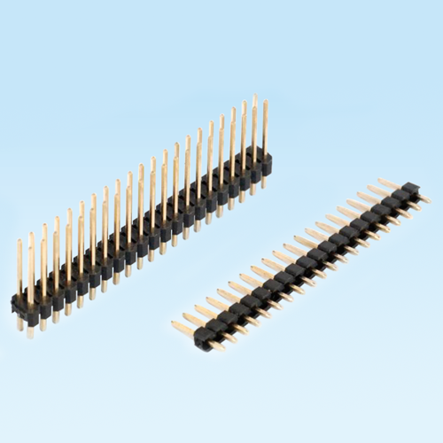 排针 2.54mm 单 双排 H2.5 直针插件 常规L=11.6