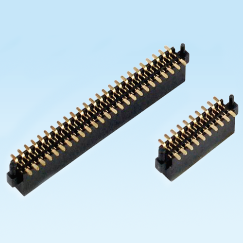 排母 1.27mm SMT 双排贴片式 H3.4、4.3带外柱