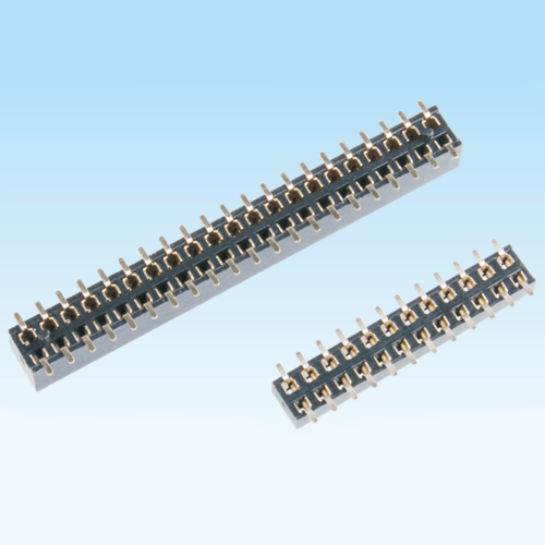 排母 2.0mm SMT 双排 H2.0、4.3 贴片 可带柱