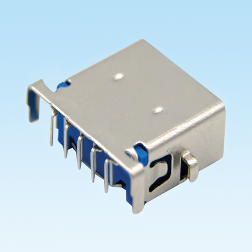 USB3.0 母座 9Pin 沉板式 反向