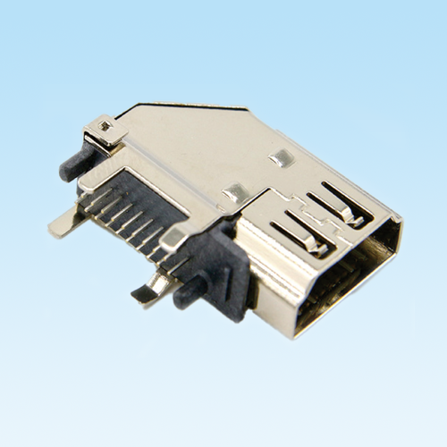 HDMI-A TYPE 19Pin 侧插式