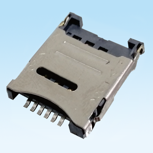 唐县MICRO SIM CARD 掀盖式 6PIN H=1.5/1.8